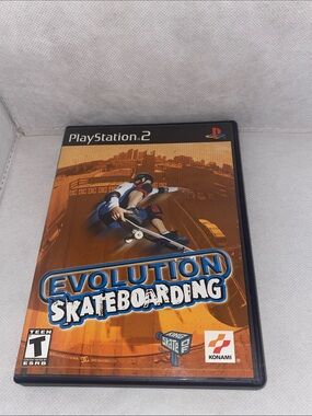 Sony PlayStation 2 Evolution Skateboarding – Orange Cover